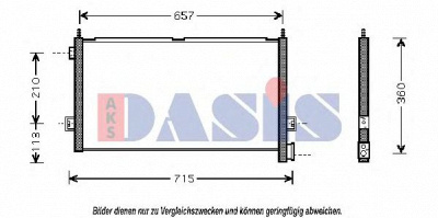 AKS DASIS 282002n -  Конденсатор, кондиционер